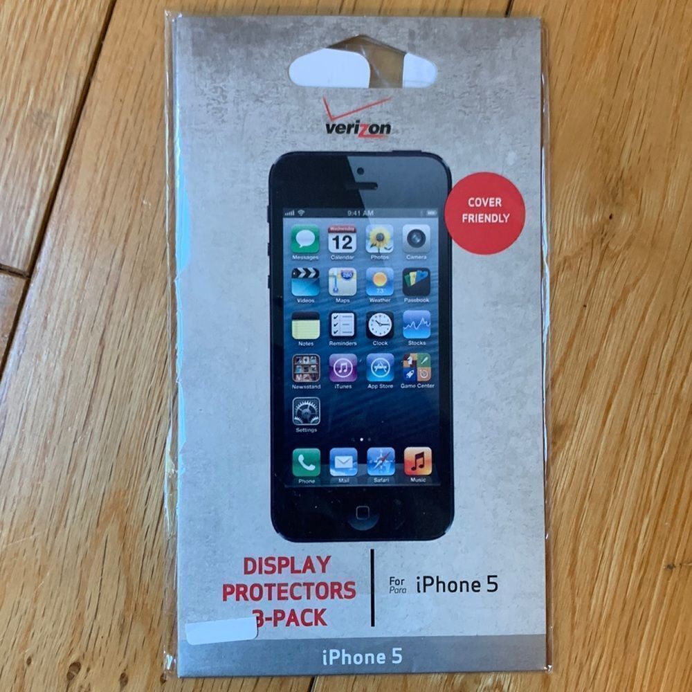 Verizon Display Protector 3- pack for iPhone5